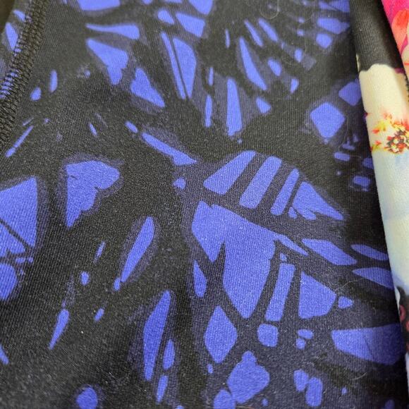 Old Navy Victoria Secret Leggings Print Colorful Vibrant Athleisure Set of 6 - Picture 6 of 9